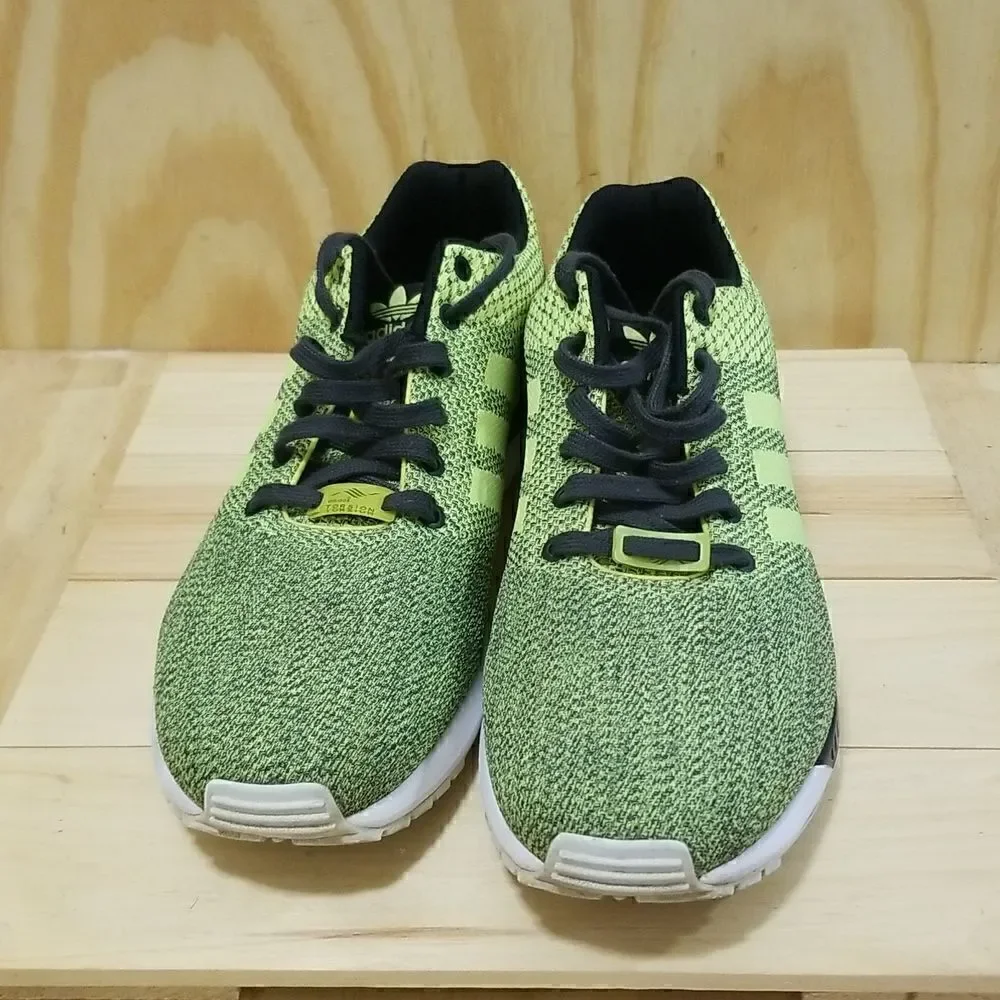 Adidas Torsion Neon green Weave Sneakers Men Size 13